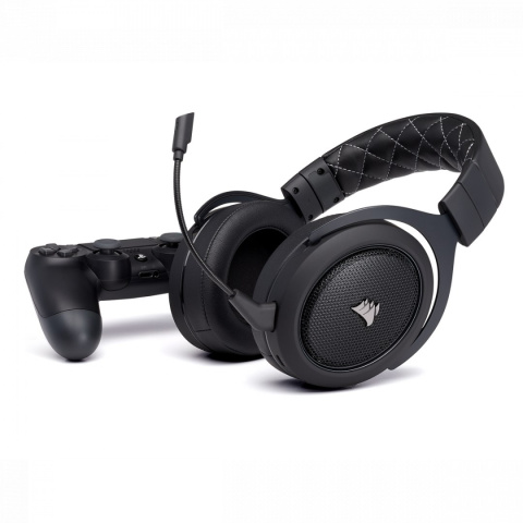 Słuchawki Corsair HS70 Carbon 7.1 (CA-9011175-EU) Słuchawki Corsair HS70 Carbon 7.1 (CA-9011175-EU)