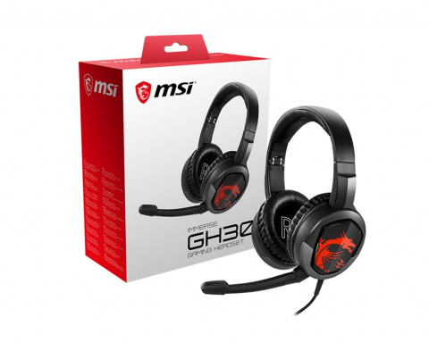 Słuchawki MSI Immerse GH30 Słuchawki MSI Immerse GH30