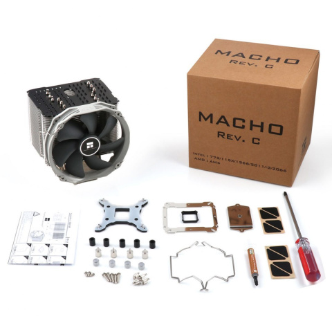 Chłodzenie Thermalright Macho HR-02 Rev. C EU Version Chłodzenie Thermalright Macho HR-02 Rev. C EU Version