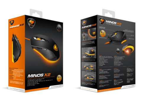 Mysz Cougar Minos X2 (3MMX2WOB.8041) Mysz Cougar Minos X2 (3MMX2WOB.8041)