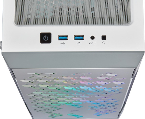 Obudowa Corsair iCUE 220T RGB Airflow White (CC-9011174-WW) Obudowa Corsair iCUE 220T RGB Airflow White (CC-9011174-WW)