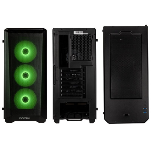 Obudowa Phanteks Eclipse P400A DRGB Tempered Glass Black Obudowa Phanteks Eclipse P400A DRGB Tempered Glass Black