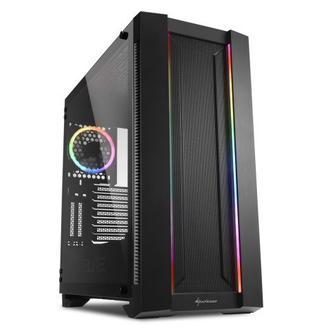 Obudowa Sharkoon CA200M ATX Elite Shark Tempered Glass Obudowa Sharkoon CA200M ATX Elite Shark Tempered Glass