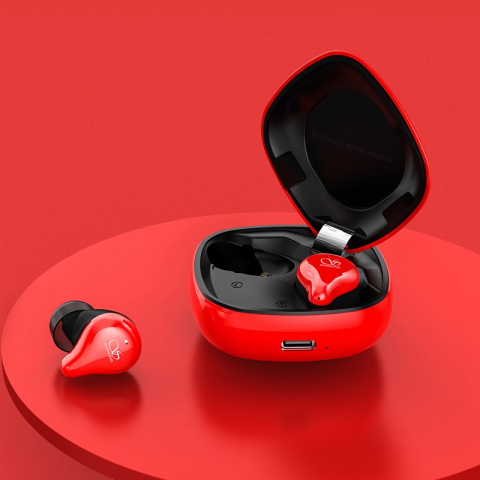 Słuchawki Shanling MTW100 BA Bluetooth TWS Red Słuchawki Shanling MTW100 BA Bluetooth TWS Red