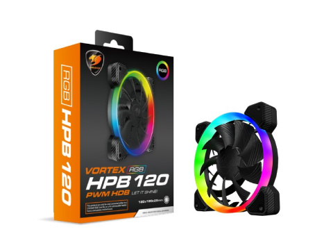 Wentylator Cougar Vortex RGB HPB 120 (3MHPB120.0001)