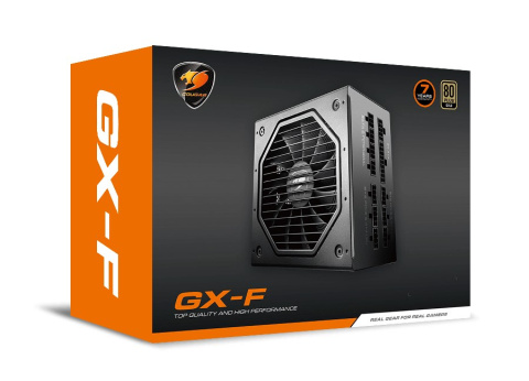 Zasilacz Cougar GX-F750 750W 80 PLUS GOLD Zasilacz Cougar GX-F750 750W 80 PLUS GOLD