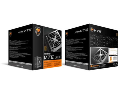 Zasilacz Cougar VTE500 500W (31VE050.0003P) Zasilacz Cougar VTE500 500W (31VE050.0003P)