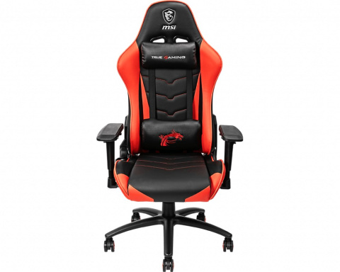 Fotel Gamingowy MSI MAG CH120 czarno-czerwony Fotel Gamingowy MSI MAG CH120 czarno-czerwony