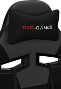 Fotel gamingowy PRO-GAMER Aguri+ Czarno-szary