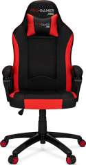 Fotel gamingowy PRO-GAMER Atilla Carbon 2.0 Czarno-czerwony