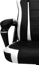 Fotel gamingowy PRO-GAMER Atilla Czarno-biały