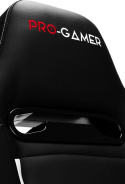 Fotel gamingowy PRO-GAMER Atilla Czarno-biały