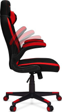 Fotel gamingowy PRO-GAMER Atilla+ Czarno-czerwony