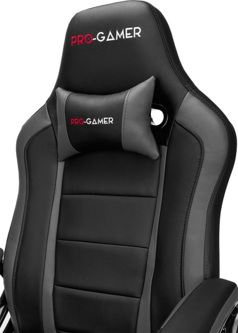 Fotel gamingowy PRO-GAMER Atilla Czarno-szary Fotel gamingowy PRO-GAMER Atilla Czarno-szary