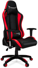 Fotel gamingowy PRO-GAMER Falcon Czarno-czerwony