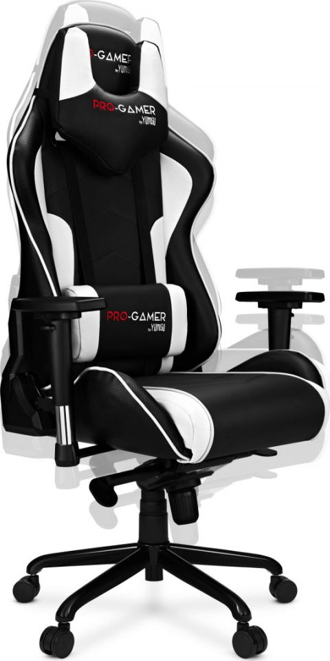 Fotel PRO-GAMER Maveric 2.0 Czarno-biały Fotel PRO-GAMER Maveric 2.0 Czarno-biały