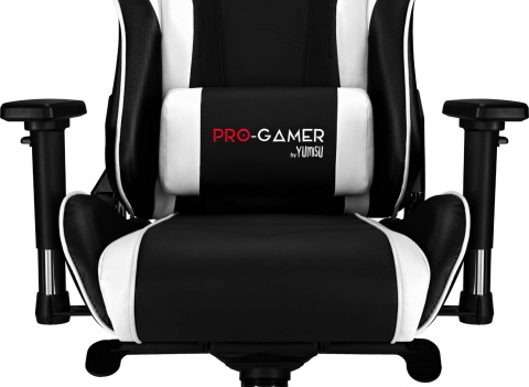 Fotel gamingowy PRO-GAMER Maveric 2.0 Czarno-biały Fotel gamingowy PRO-GAMER Maveric 2.0 Czarno-biały