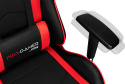 Fotel gamingowy PRO-GAMER Maveric 2.0 Czarno-czerwony