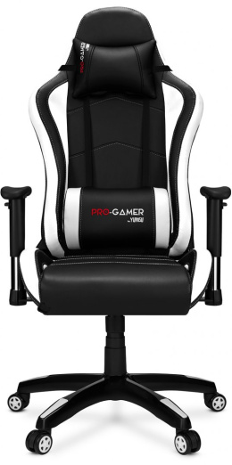 Fotel gamingowy PRO-GAMER Falcon Czarno-biały