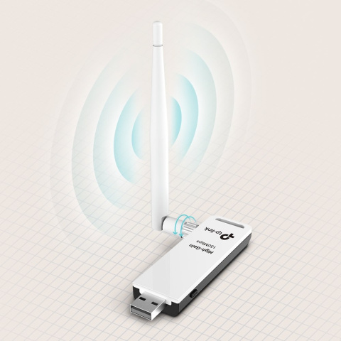 Karta sieciowa TP-Link TL-WN722N (802.11 b/g/n 150Mb/s) Karta sieciowa TP-Link TL-WN722N (802.11 b/g/n 150Mb/s)