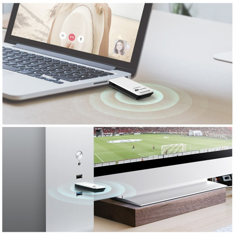 Karta sieciowa TP-Link TL-WN821N (802.11b/g/n 300Mb/s) Karta sieciowa TP-Link TL-WN821N (802.11b/g/n 300Mb/s)