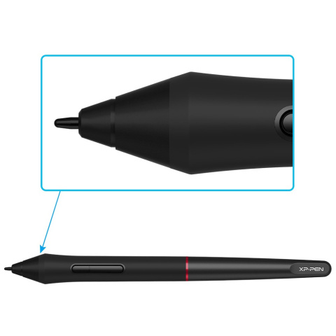 Piórko XP-Pen PA2 Artist + 5 wymiennych wkładów Piórko XP-Pen PA2 Artist + 5 wymiennych wkładów