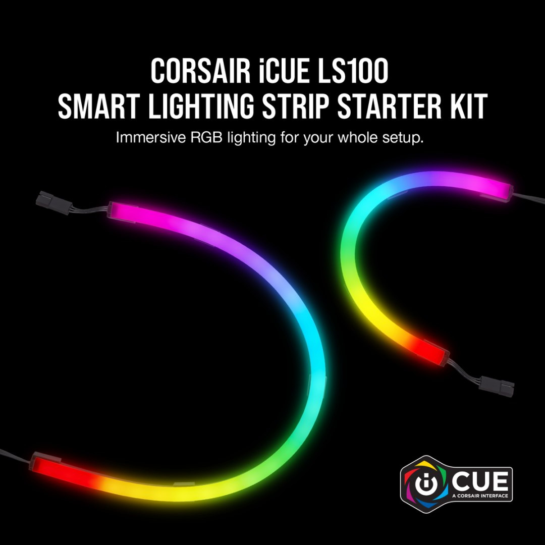 Zestaw startowy do inteligentnego oświetlenia Corsair iCUE LS100