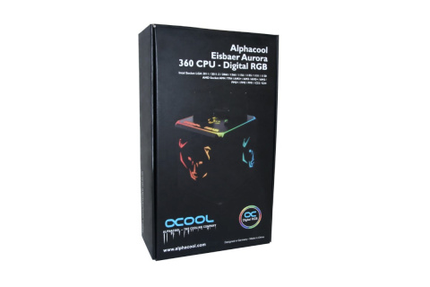 Chłodzenie wodne Alphacool Eisbaer Aurora 360 Chłodzenie wodne Alphacool Eisbaer Aurora 360