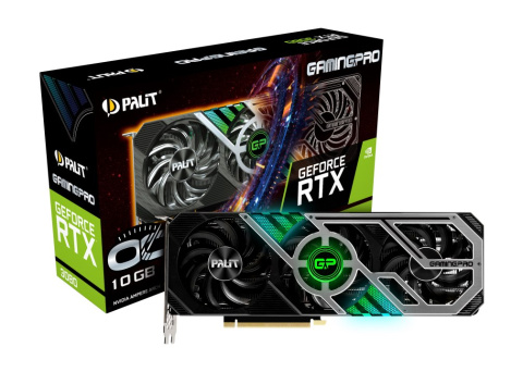 Karta graficzna Palit RTX 3080 Gaming Pro OC 10G GDDR6X Karta graficzna Palit RTX 3080 Gaming Pro OC 10G GDDR6X