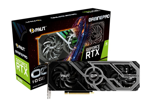Karta graficzna Palit RTX 3080 Gaming Pro OC 10G GDDR6X Karta graficzna Palit RTX 3080 Gaming Pro OC 10G GDDR6X