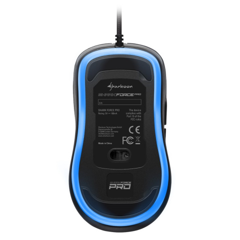 Mysz Sharkoon Shark Force PRO Black Mysz Sharkoon Shark Force PRO Black
