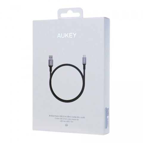 Ultraszybki kabel Aukey CB-CD3 USB A 3.0 => USB-C