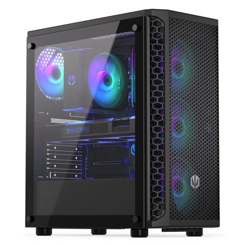 Zestaw BlackWhite 12400F/16GB/SSD 1TB/4060 ARGB