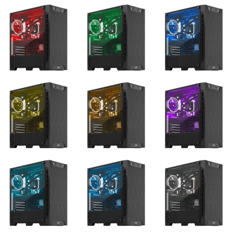 Obudowa SilentiumPC Armis AR3 TG RGB CZARNY (SPC200)