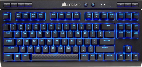 Klawiatura Corsair K63 Blue LED Cherry MX Red (CH-9145030-NA)