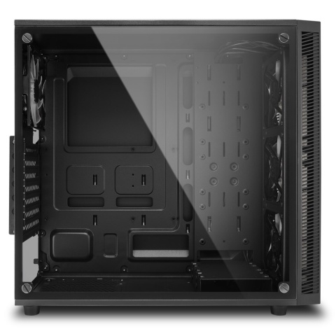 Obudowa Sharkoon TG4 Red Tempered Glass