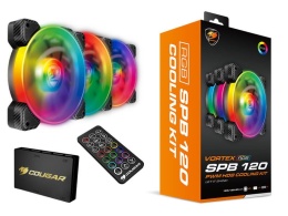 Zestaw Cougar Vortex RGB SPB 120 Cooling Kit (3x)