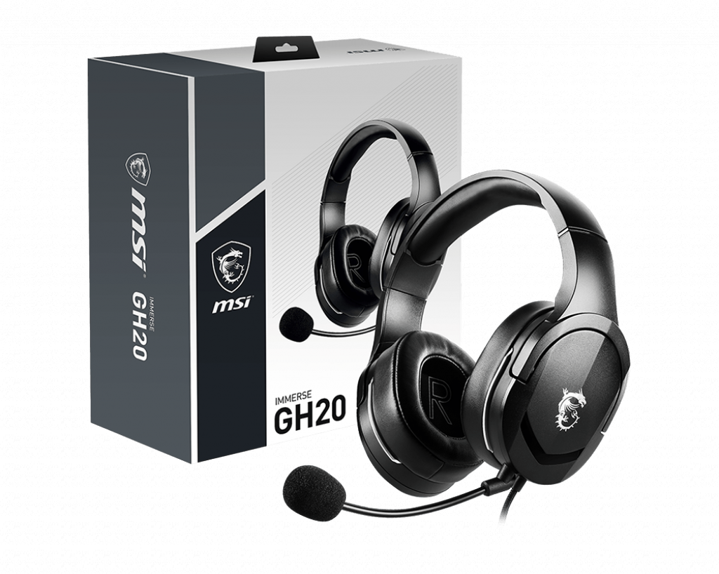 Słuchawki headset dla graczy MSI Immerse GH20